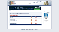 Desktop Screenshot of biblecodes.com